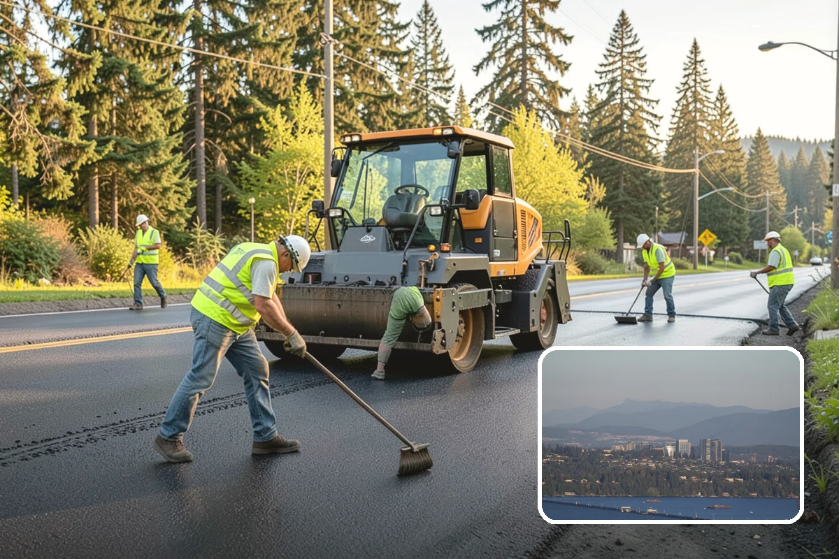 Street Tree Removal in Medina, King County, WA - Eliminates hazard trees before failure across busy corridors