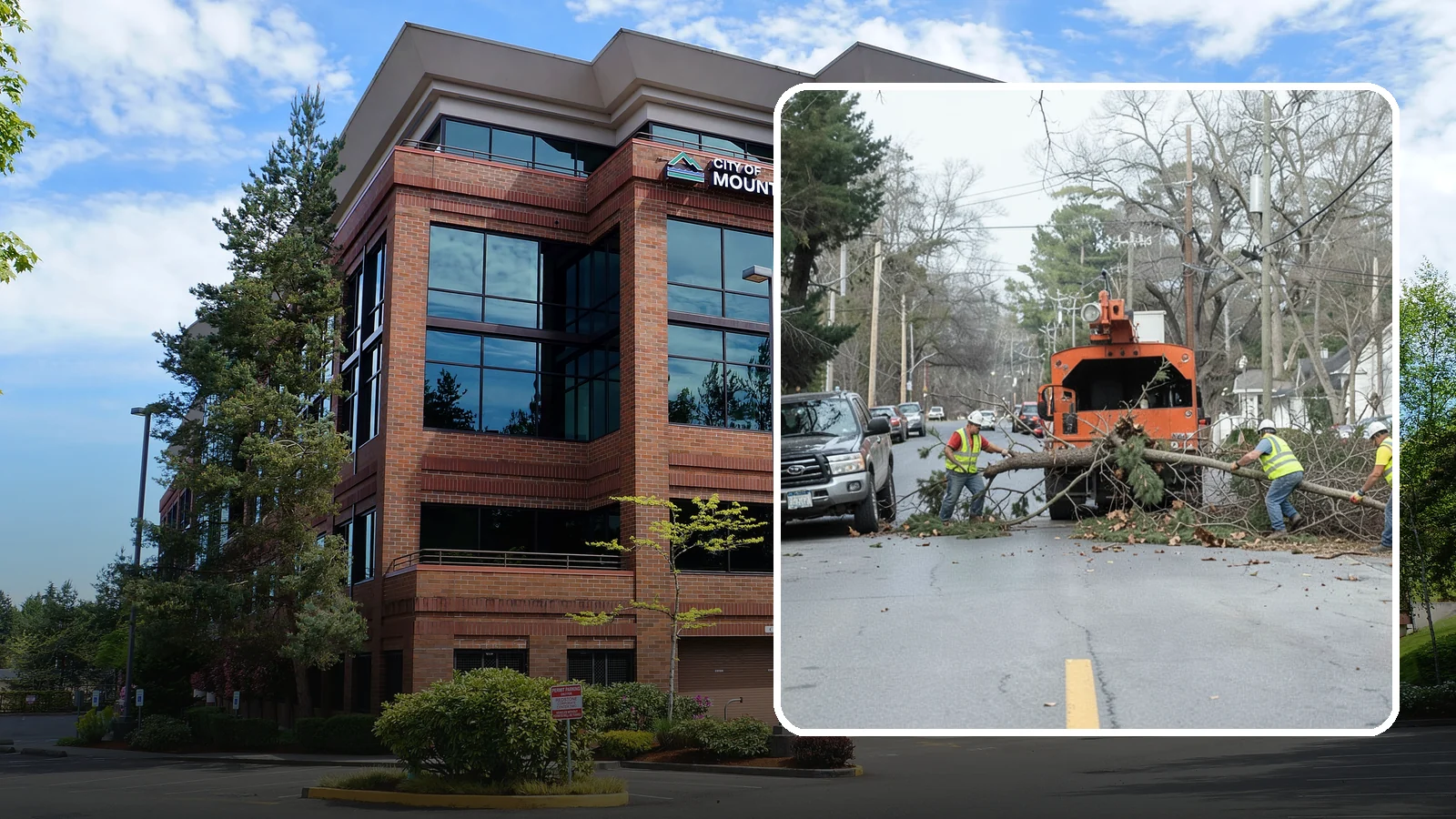 Street Tree Removal in Mountlake Terrace, Snohomish County, WA - Permitted removal of dead, declining, or conflicting street trees in the public right-of-way with full traffic control and site...