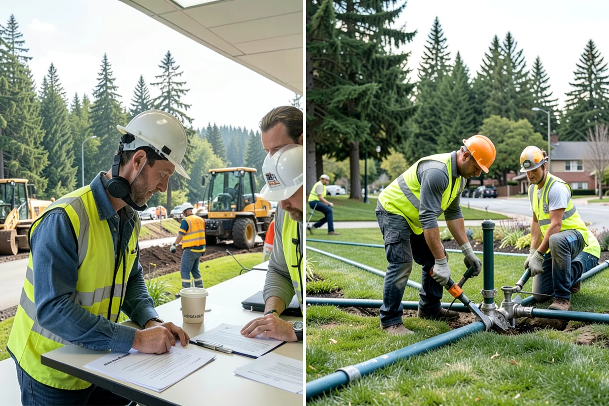 Street Tree Removal in Pacific, King County, WA - Removal authorization, permitting, and utility locates confirmed