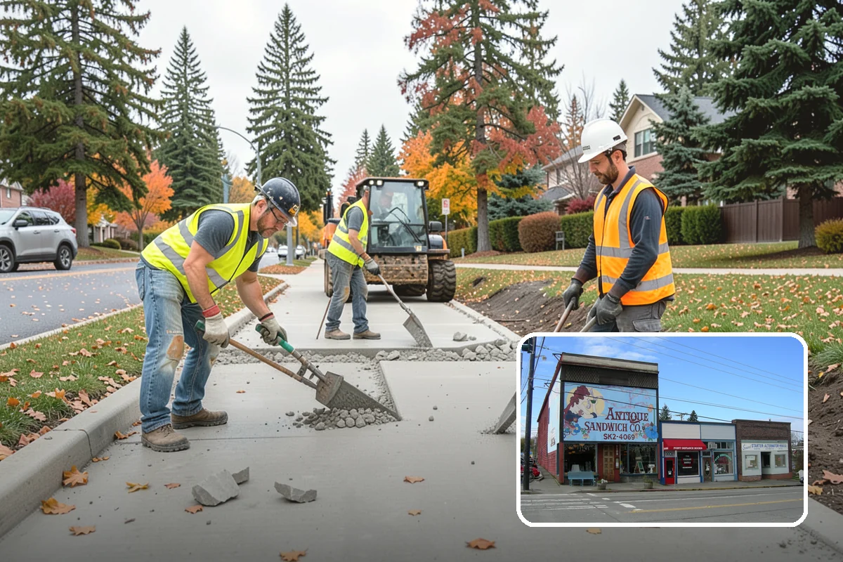 Street Tree Removal in Ruston, Pierce County, WA - Eliminates hazard trees before failure across busy corridors