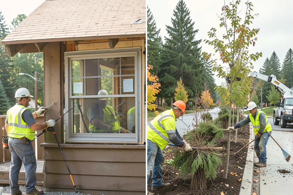 Street Tree Removal in Sammamish, King County, WA - Removal authorization, permitting, and utility locates confirmed