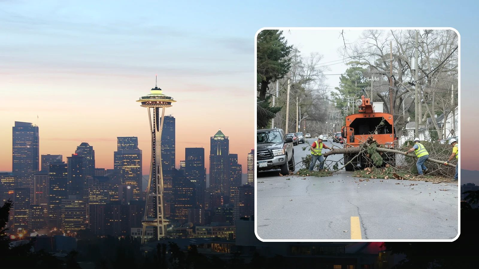 Street Tree Removal in Seattle, King County, WA - Permitted removal of dead, declining, or conflicting street trees in the public right-of-way with full traffic control and site...