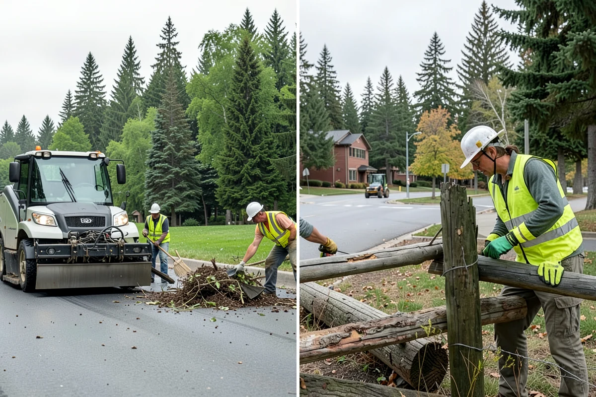 Street Tree Removal in Sedro-Woolley, Skagit County, WA - Removal authorization, permitting, and utility locates confirmed