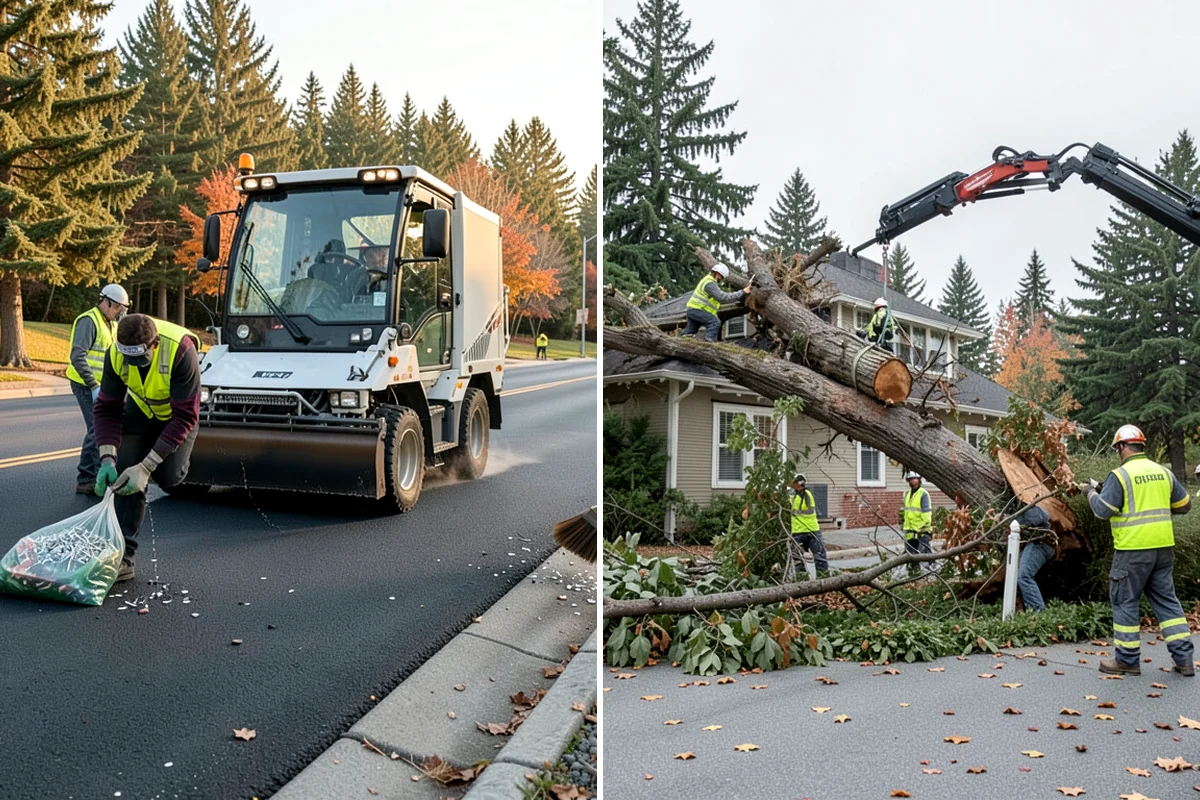 Street Tree Removal in Snoqualmie, King County, WA - Removal authorization, permitting, and utility locates confirmed