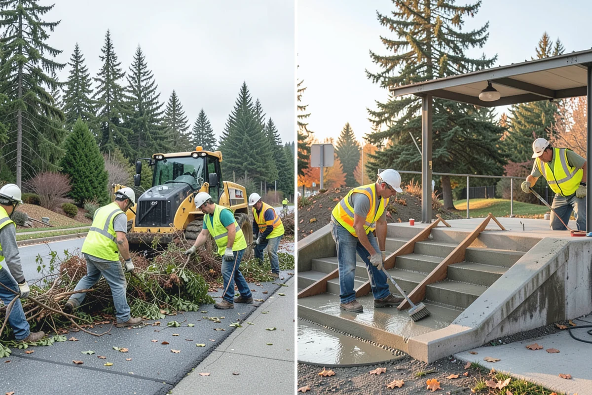 Street Tree Removal in Sumner, Pierce County, WA - Removal authorization, permitting, and utility locates confirmed