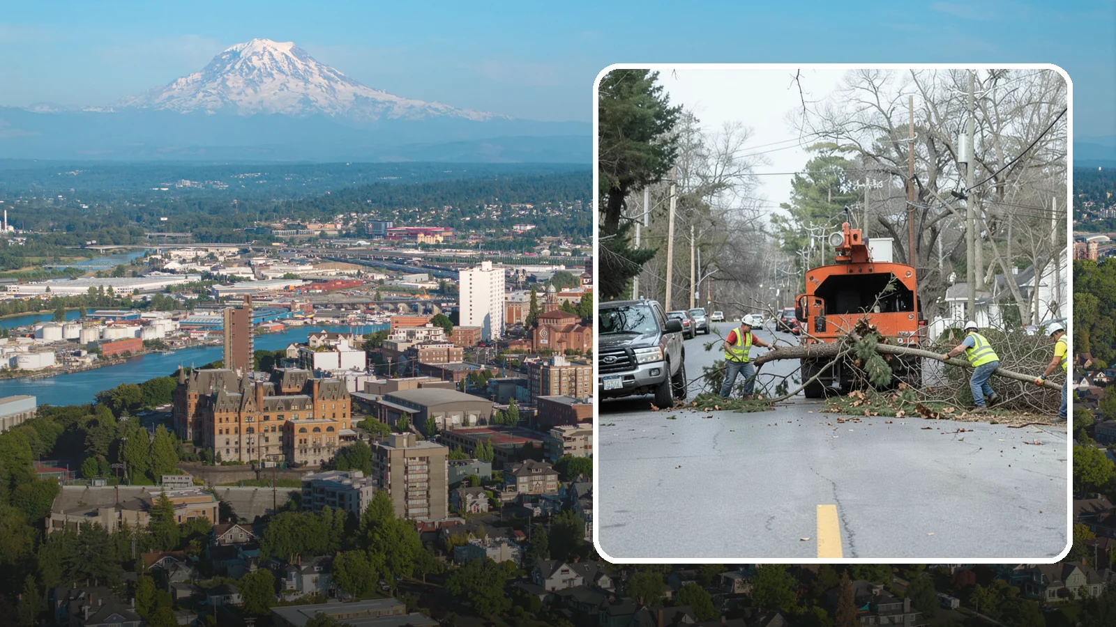Street Tree Removal in Tacoma, Pierce County, WA - Permitted removal of dead, declining, or conflicting street trees in the public right-of-way with full traffic control and site...