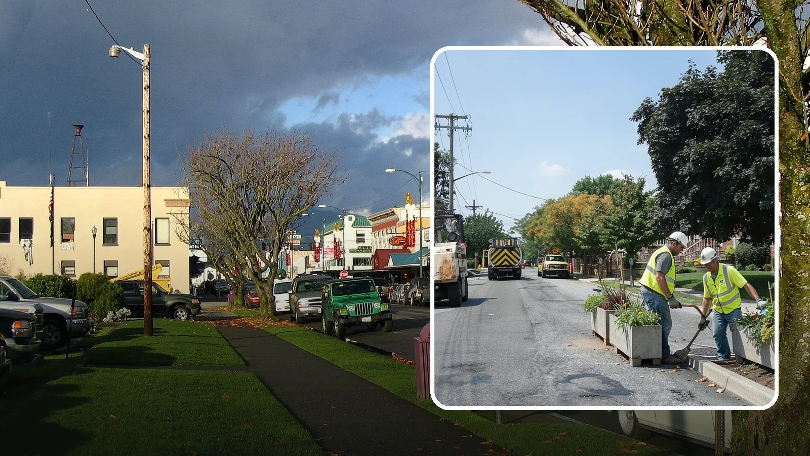 Streetscape Maintenance in Arlington, Snohomish County, WA - Detailed care of downtown planters, tree wells, and pedestrian corridors that shape a district's first impression.