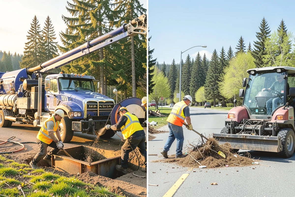 Streetscape Maintenance in Burien, King County, WA - Inventory planters, baskets, tree wells, and street furniture zones