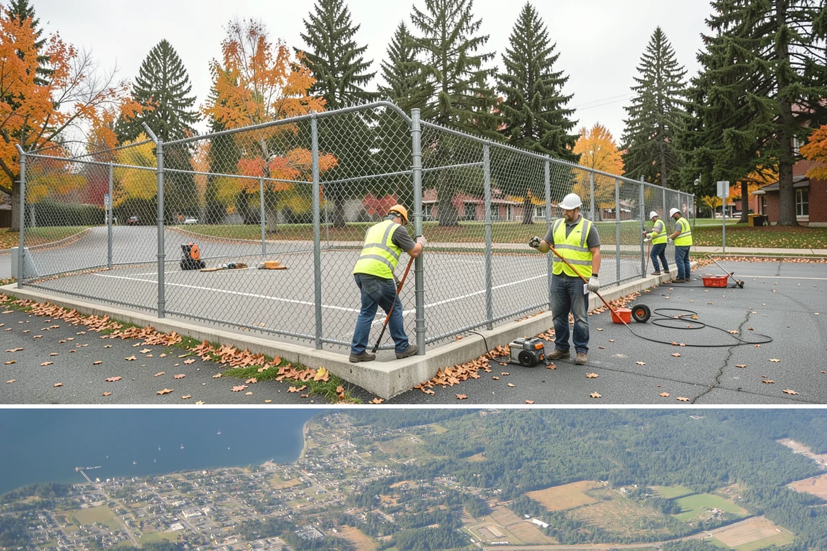 Streetscape Maintenance in Coupeville, Island County, WA - Spring and summer bring the heaviest color rotations and watering, while fall and winter focus on evergreen displays, holiday...
