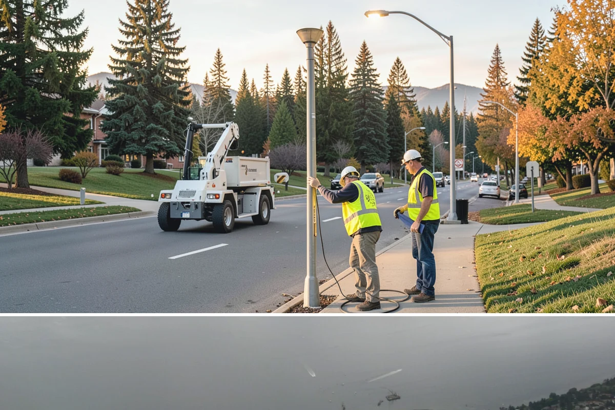 Streetscape Maintenance in Des Moines, King County, WA - Spring and summer bring the heaviest color rotations and watering, while fall and winter focus on evergreen displays, holiday...