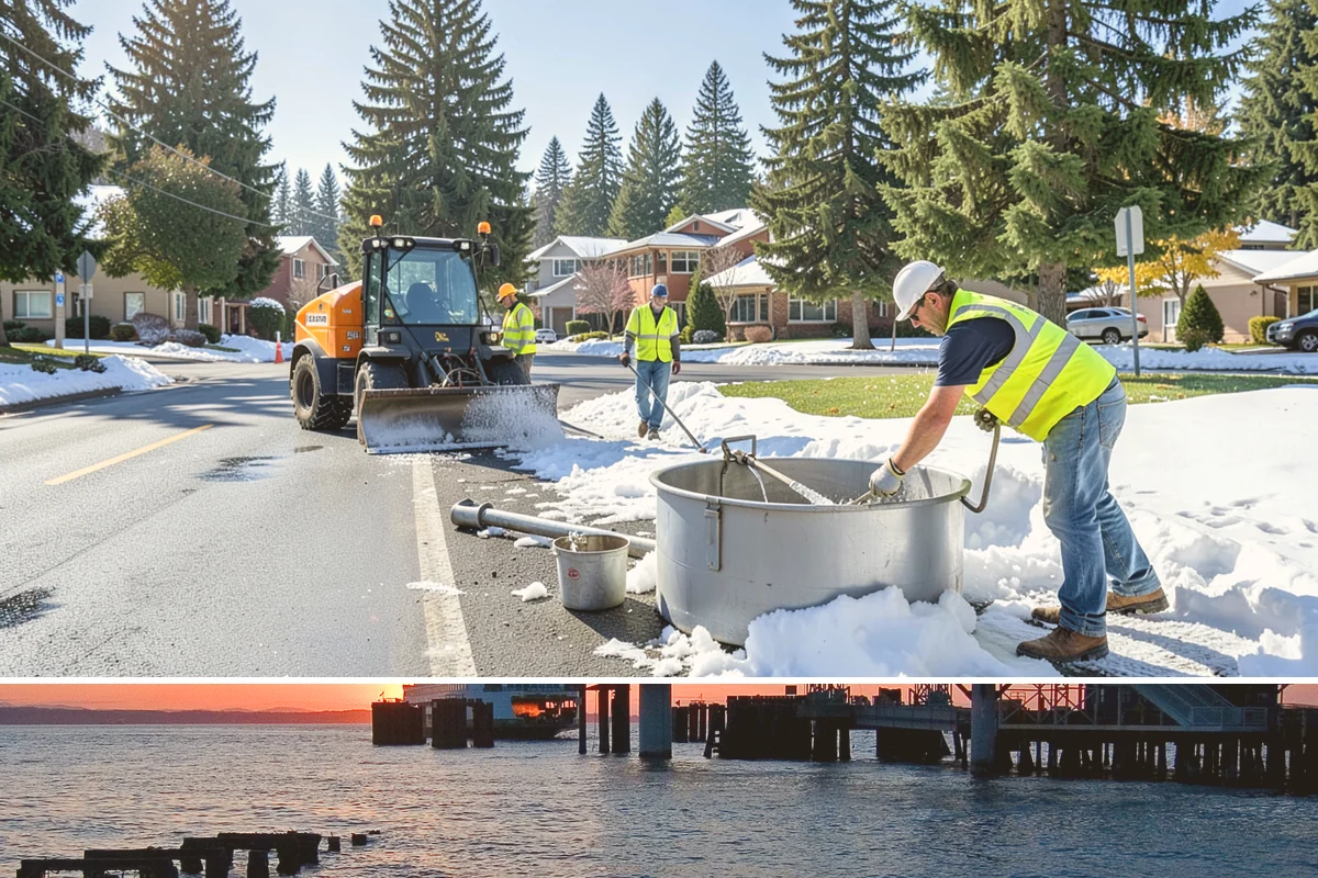 Streetscape Maintenance in Edmonds, Snohomish County, WA - Spring and summer bring the heaviest color rotations and watering, while fall and winter focus on evergreen displays, holiday...