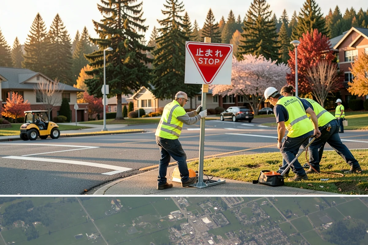 Streetscape Maintenance in Enumclaw, King County, WA - Spring and summer bring the heaviest color rotations and watering, while fall and winter focus on evergreen displays, holiday...