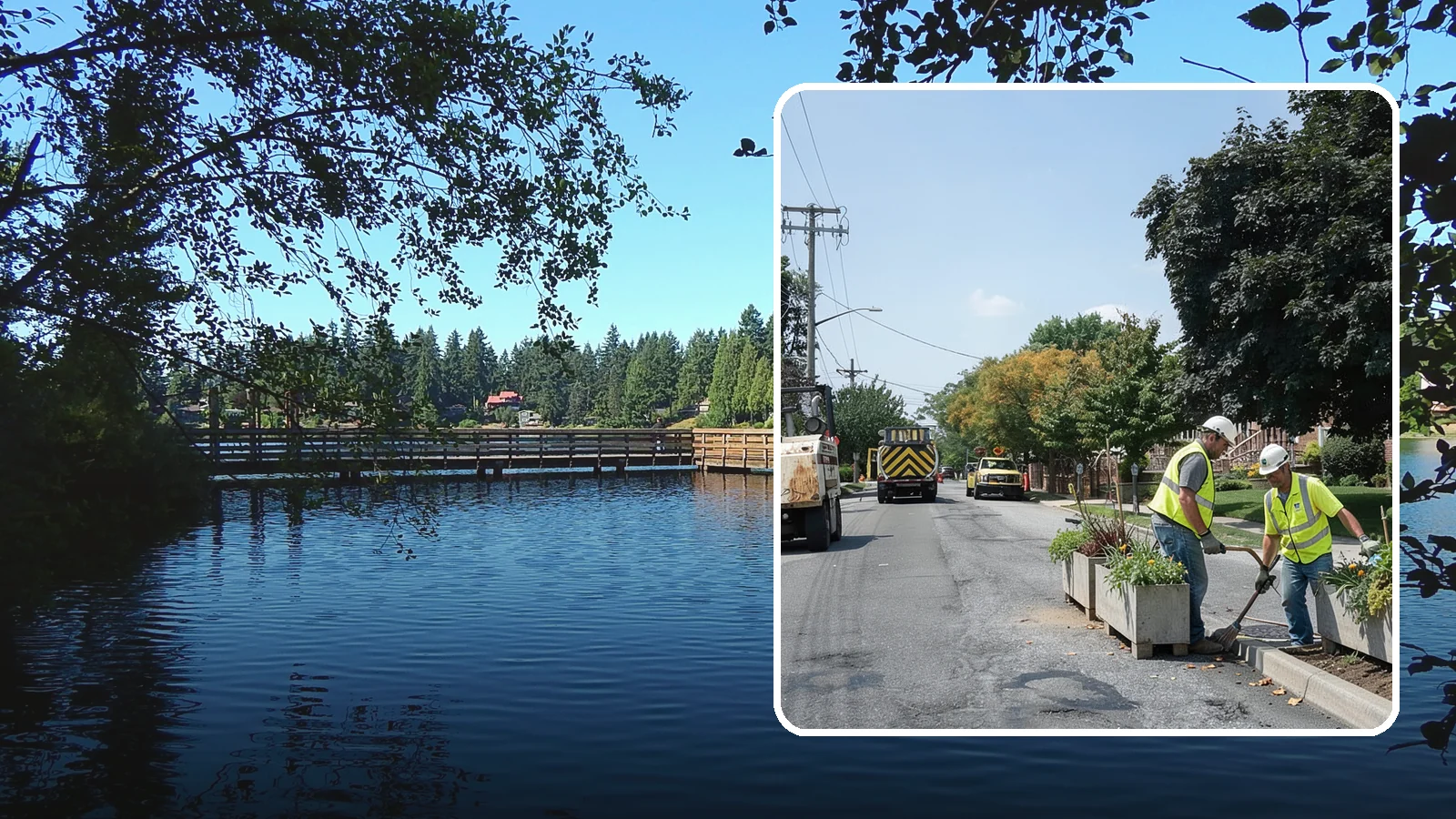 Streetscape Maintenance in Federal Way, King County, WA - Detailed care of downtown planters, tree wells, and pedestrian corridors that shape a district's first impression.