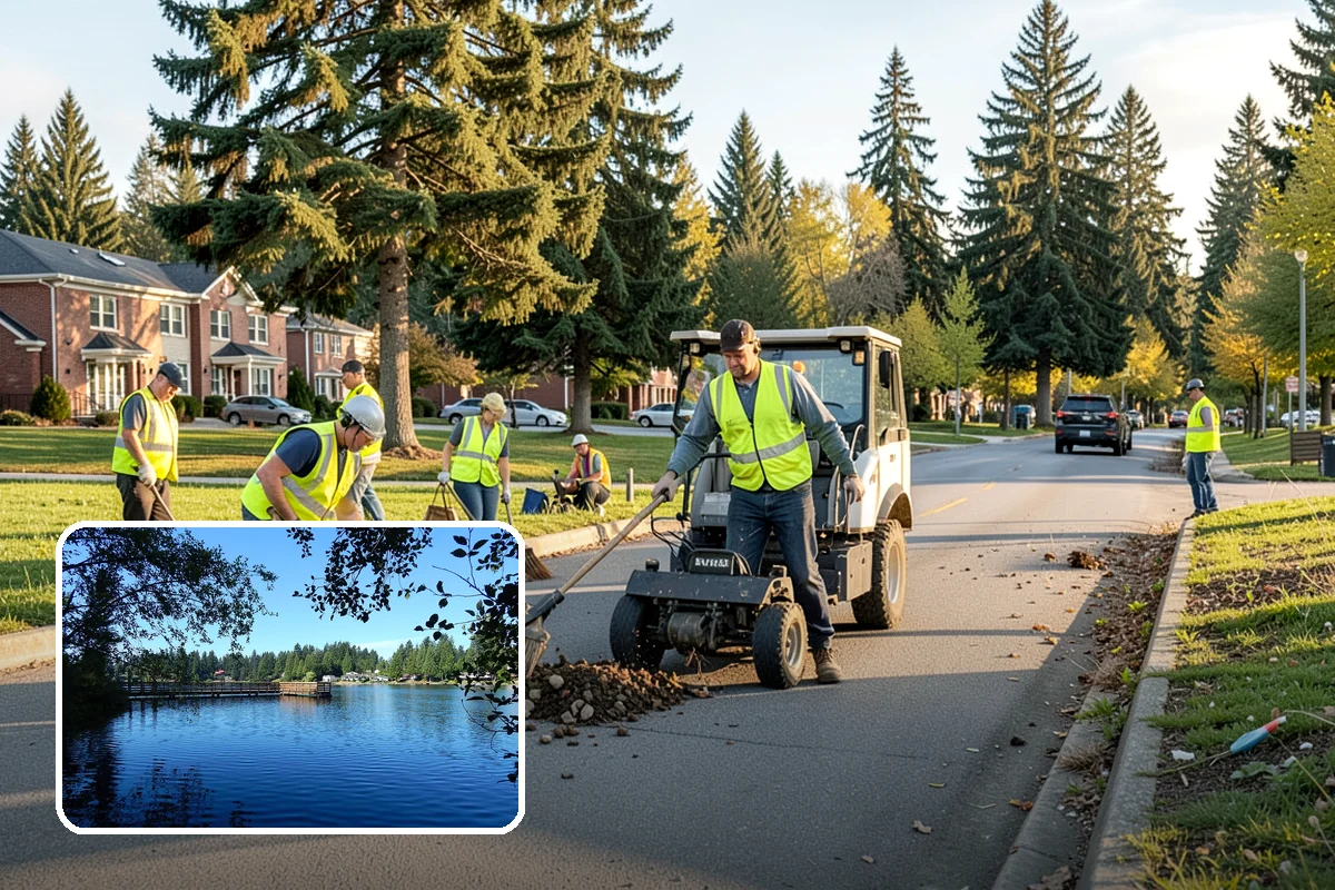 Streetscape Maintenance in Federal Way, King County, WA - Vibrant corridors that support downtown business and tourism