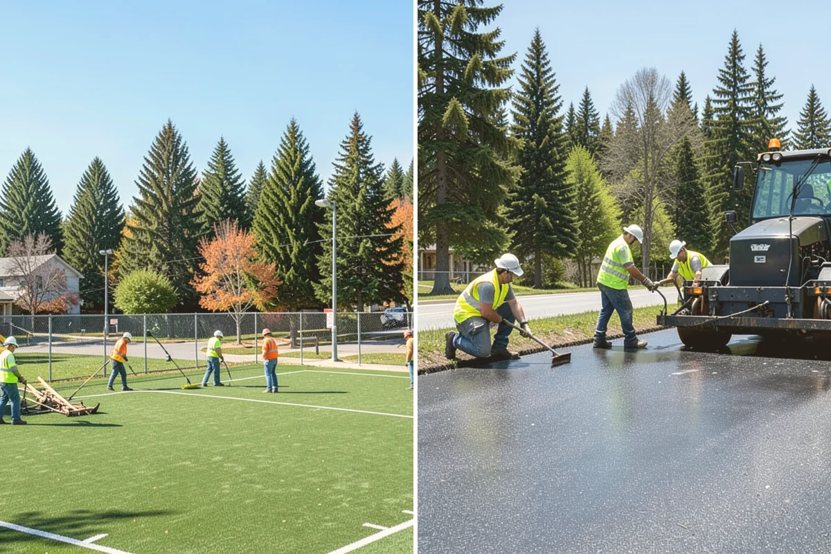 Streetscape Maintenance in Fife, Pierce County, WA - Inventory planters, baskets, tree wells, and street furniture zones