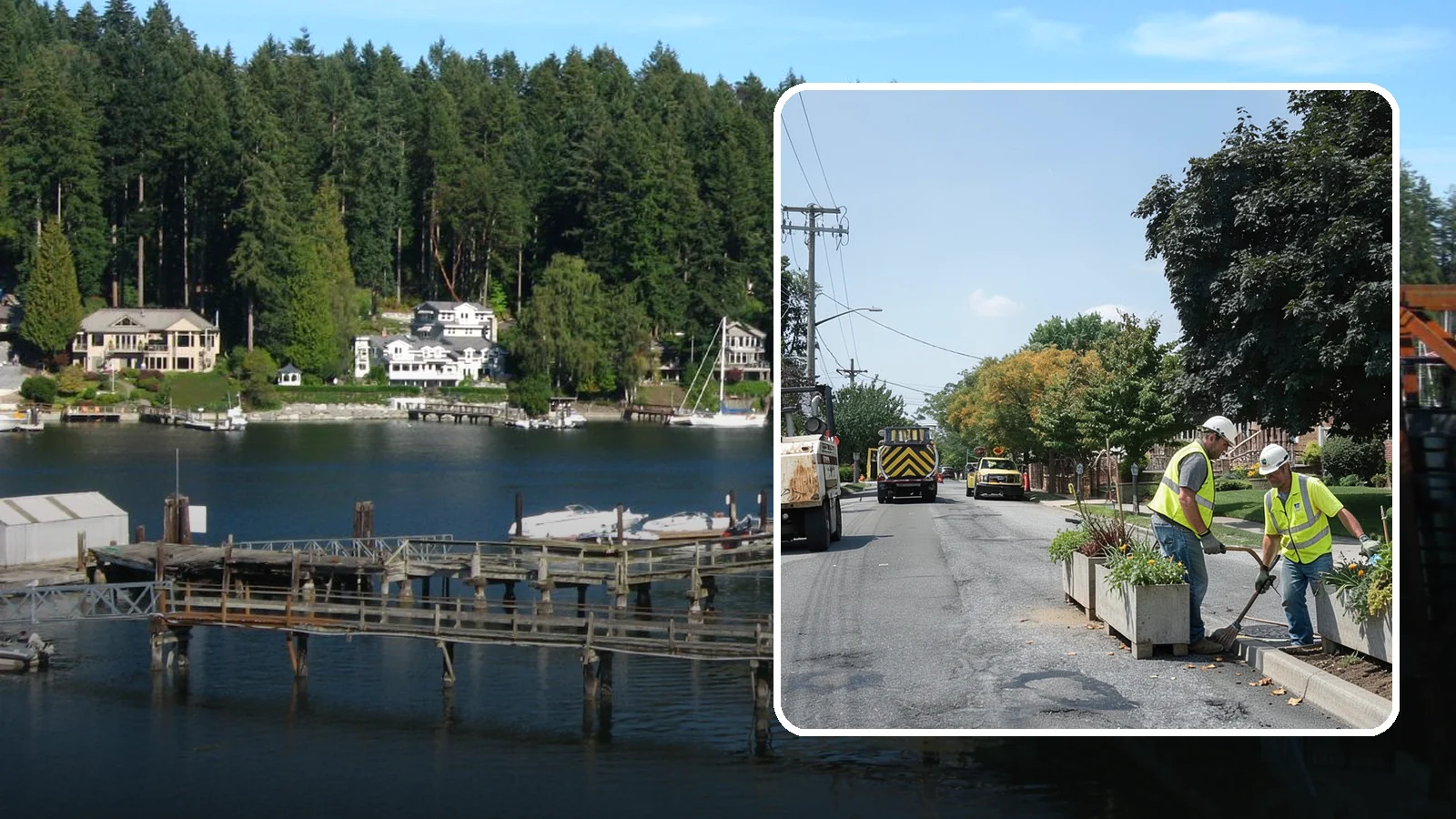 Streetscape Maintenance in Gig Harbor, Pierce County, WA - Detailed care of downtown planters, tree wells, and pedestrian corridors that shape a district's first impression.