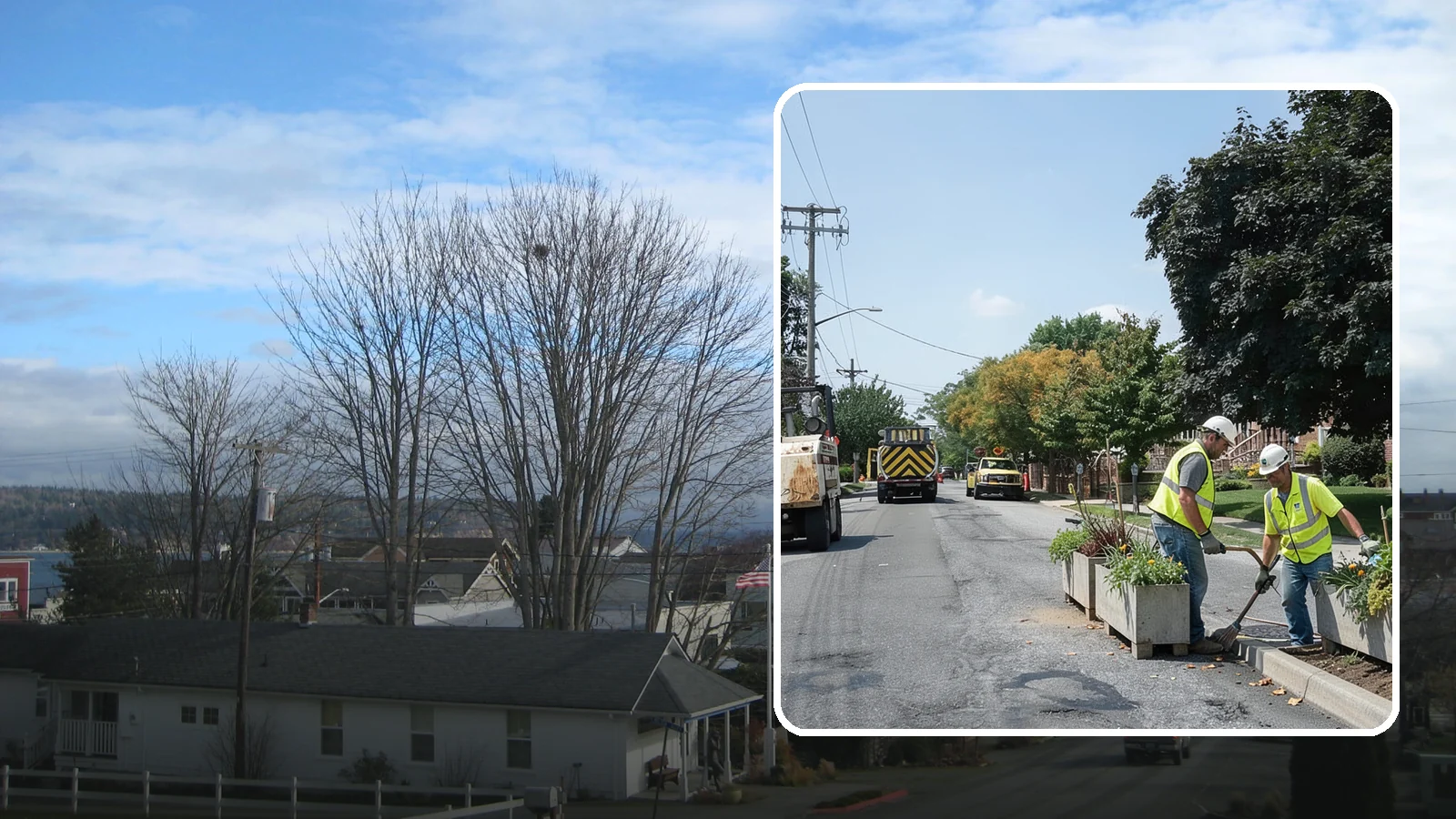 Streetscape Maintenance in Langley, Island County, WA - Detailed care of downtown planters, tree wells, and pedestrian corridors that shape a district's first impression.