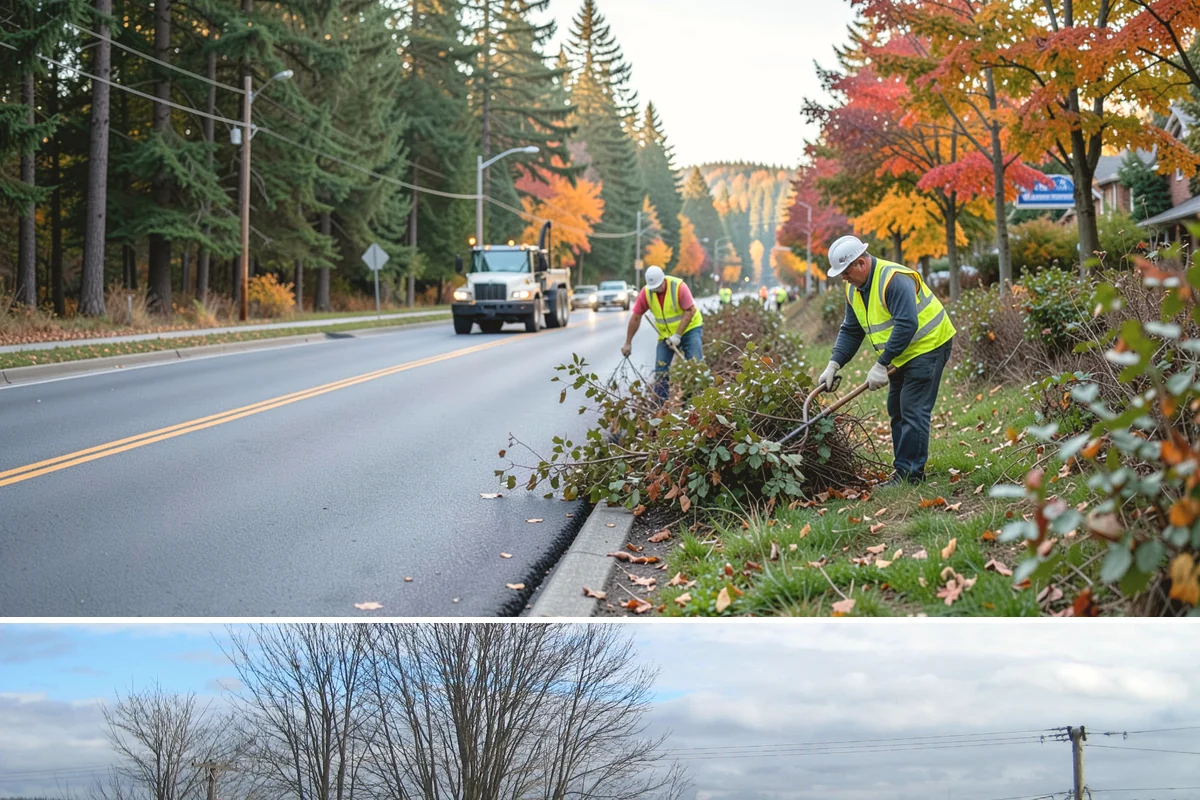 Streetscape Maintenance in Langley, Island County, WA - Spring and summer bring the heaviest color rotations and watering, while fall and winter focus on evergreen displays, holiday...