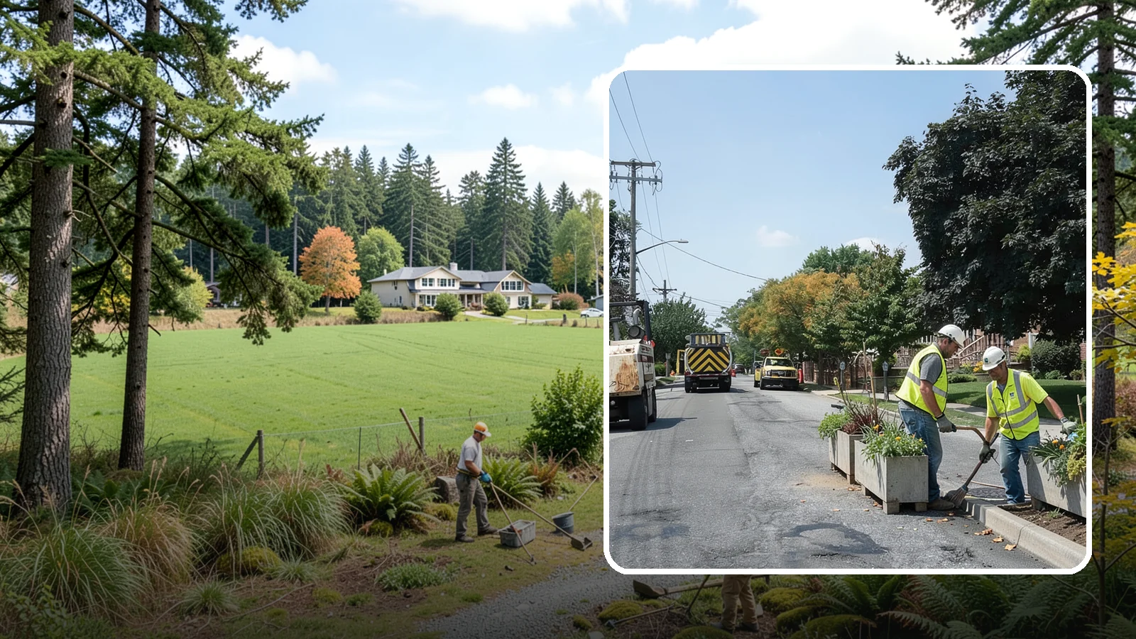 Streetscape Maintenance in Lyman, Skagit County, WA - Detailed care of downtown planters, tree wells, and pedestrian corridors that shape a district's first impression.