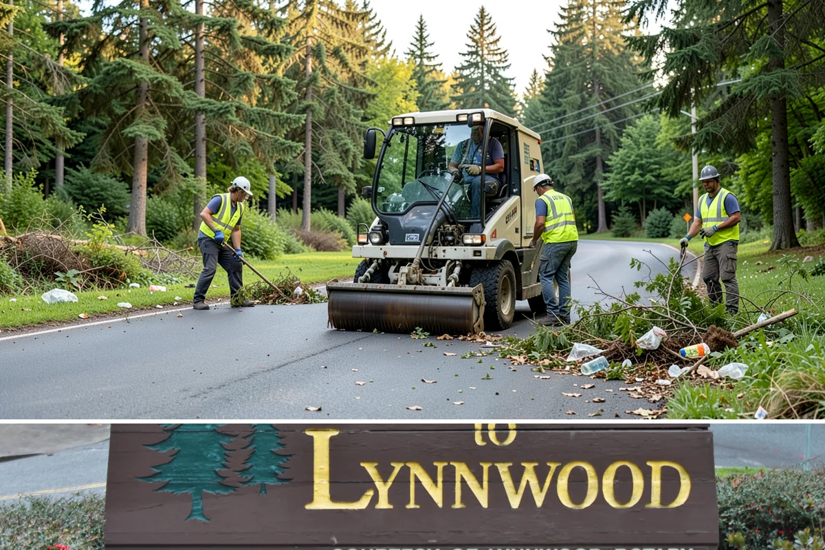 Streetscape Maintenance in Lynnwood, Snohomish County, WA - Spring and summer bring the heaviest color rotations and watering, while fall and winter focus on evergreen displays, holiday...