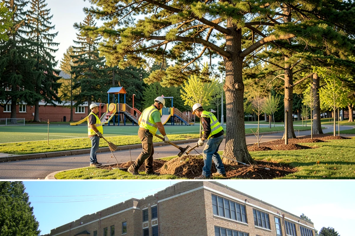 Streetscape Maintenance in Maple Valley, King County, WA - Spring and summer bring the heaviest color rotations and watering, while fall and winter focus on evergreen displays, holiday...