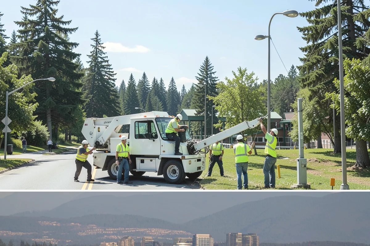 Streetscape Maintenance in Medina, King County, WA - Spring and summer bring the heaviest color rotations and watering, while fall and winter focus on evergreen displays, holiday...