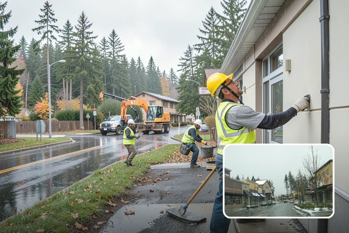 Streetscape Maintenance in Mill Creek, Snohomish County, WA - Vibrant corridors that support downtown business and tourism