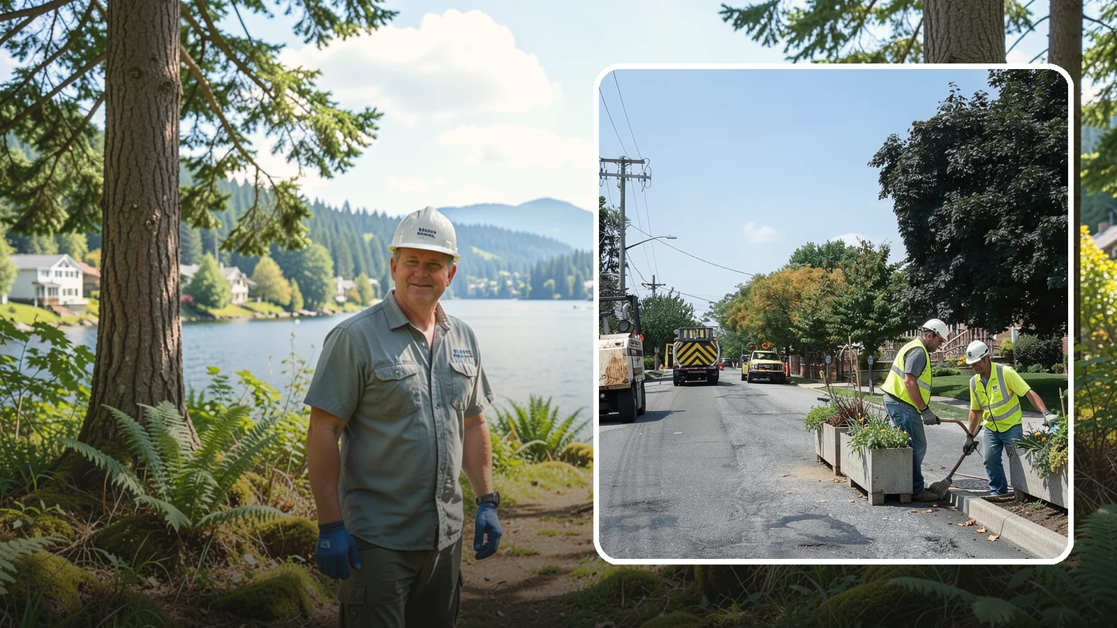 Streetscape Maintenance in Milton, King County, WA - Detailed care of downtown planters, tree wells, and pedestrian corridors that shape a district's first impression.