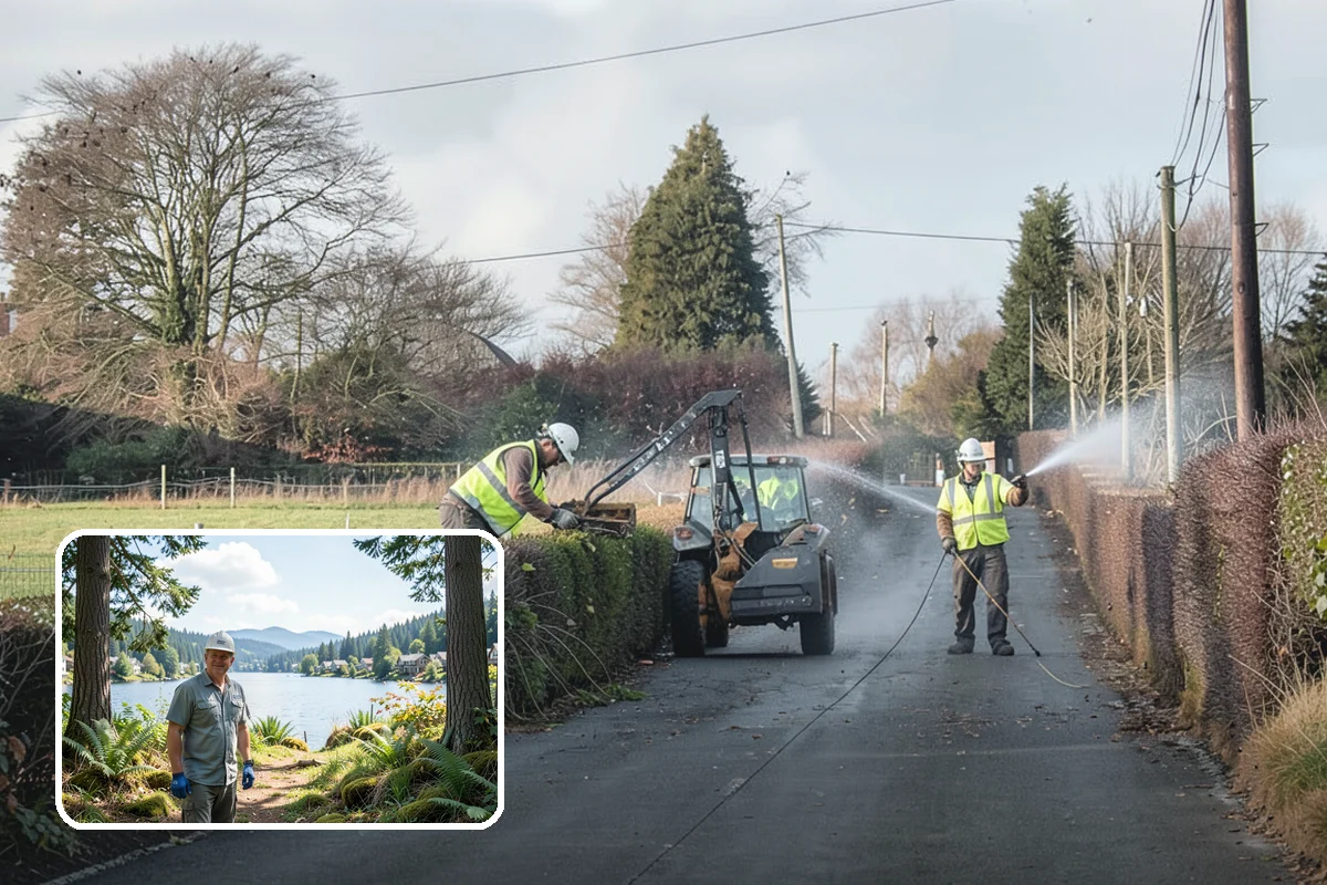 Streetscape Maintenance in Milton, King County, WA - Vibrant corridors that support downtown business and tourism