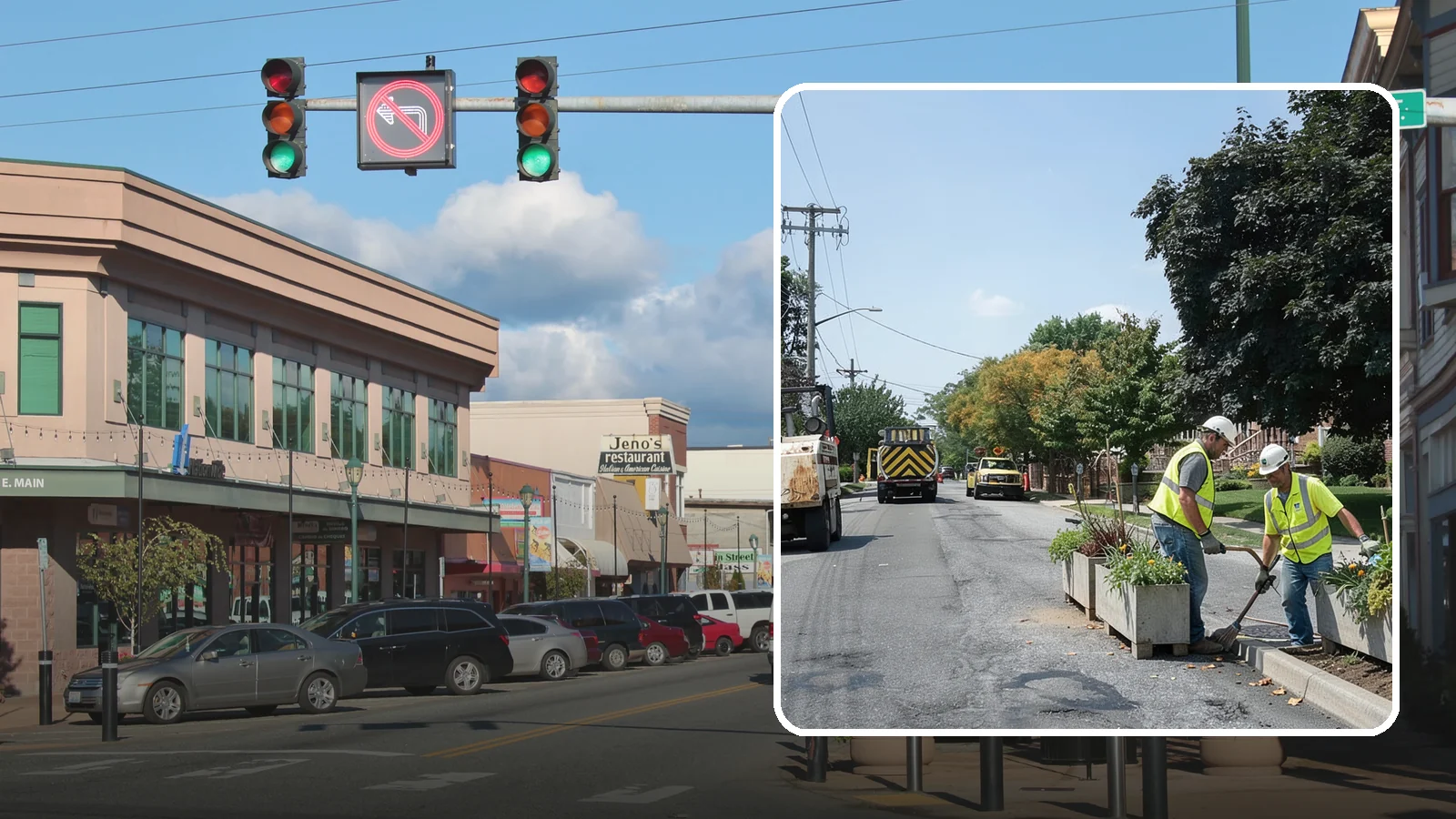 Streetscape Maintenance in Monroe, Snohomish County, WA - Detailed care of downtown planters, tree wells, and pedestrian corridors that shape a district's first impression.