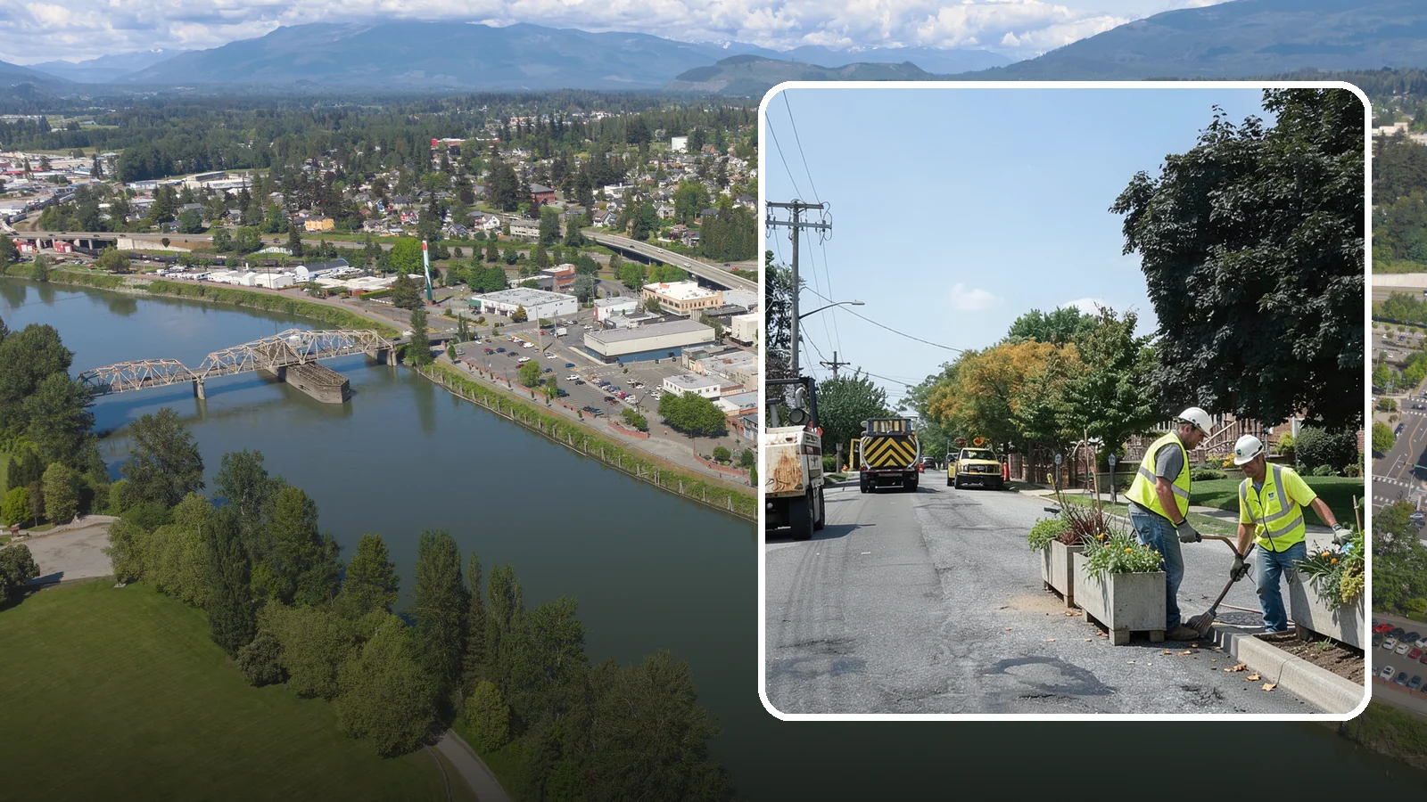 Streetscape Maintenance in Mount Vernon, Skagit County, WA - Detailed care of downtown planters, tree wells, and pedestrian corridors that shape a district's first impression.