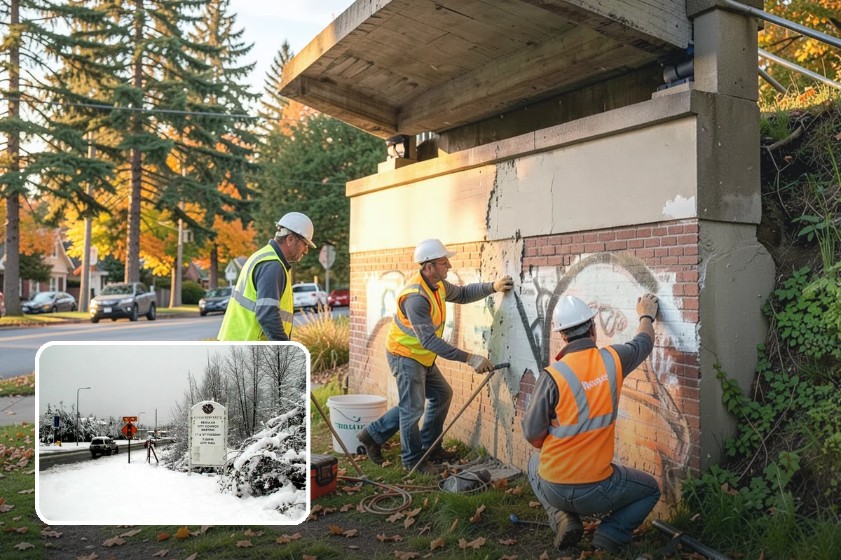 Streetscape Maintenance in Newcastle, King County, WA - Vibrant corridors that support downtown business and tourism