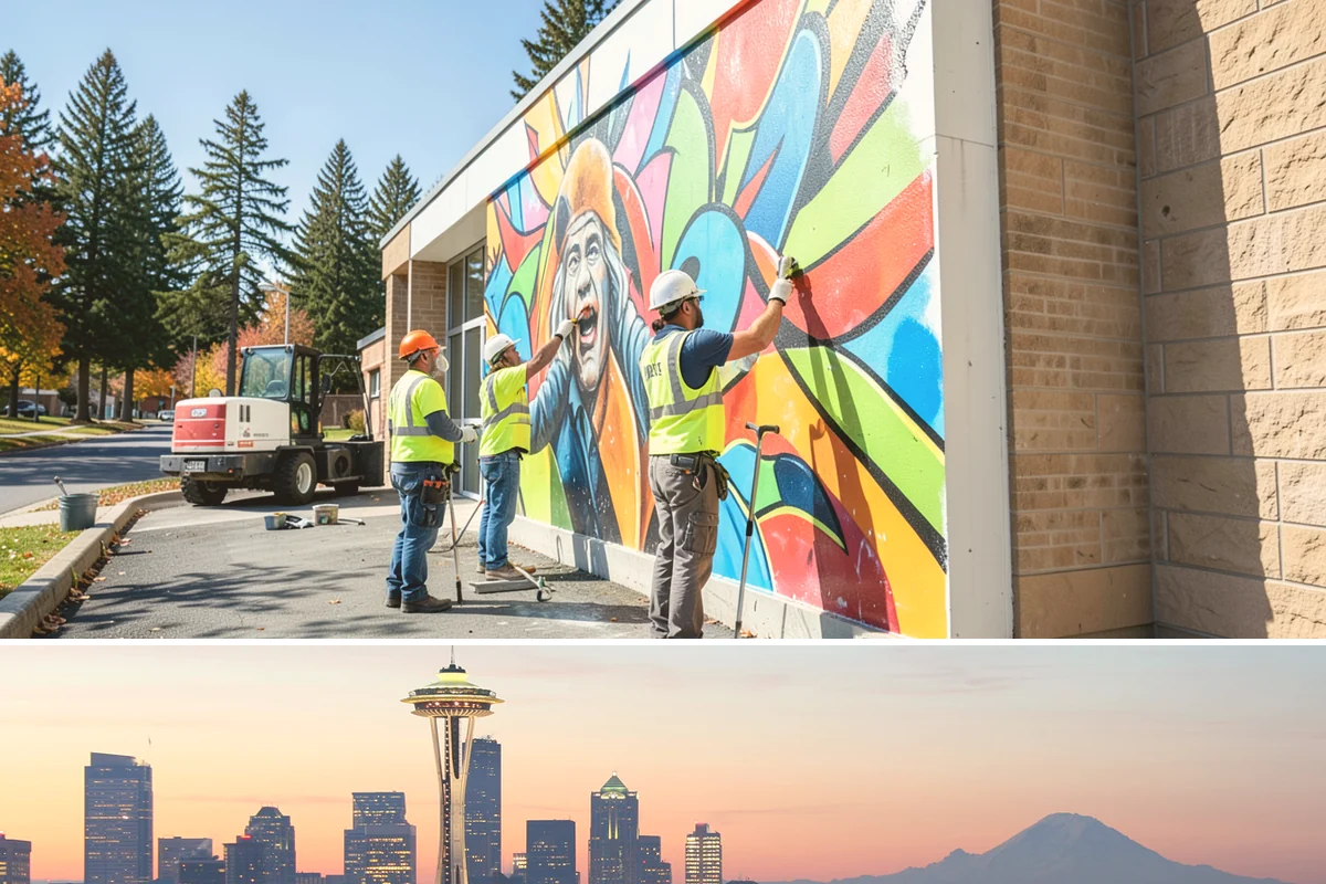 Streetscape Maintenance in Seattle, King County, WA - Spring and summer bring the heaviest color rotations and watering, while fall and winter focus on evergreen displays, holiday...