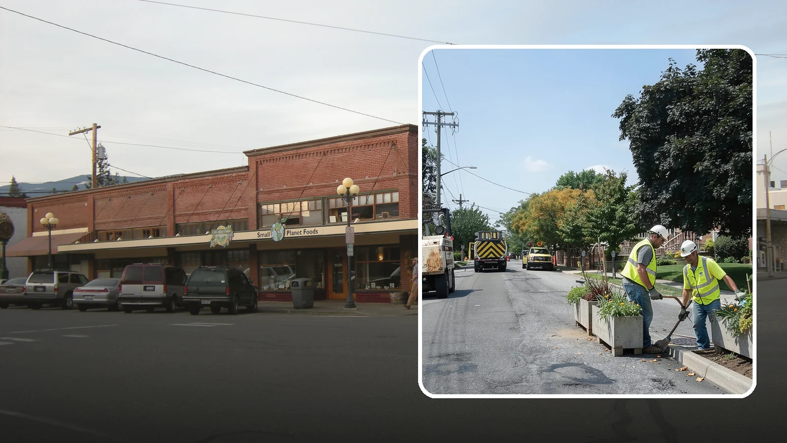 Streetscape Maintenance in Sedro-Woolley, Skagit County, WA - Detailed care of downtown planters, tree wells, and pedestrian corridors that shape a district's first impression.