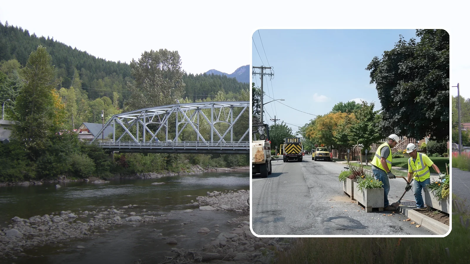 Streetscape Maintenance in Skykomish, King County, WA - Detailed care of downtown planters, tree wells, and pedestrian corridors that shape a district's first impression.