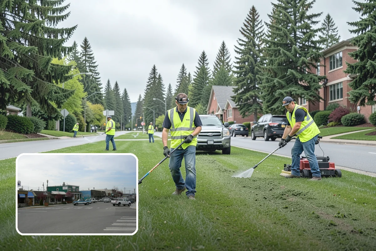 Streetscape Maintenance in Stanwood, Snohomish County, WA - Vibrant corridors that support downtown business and tourism