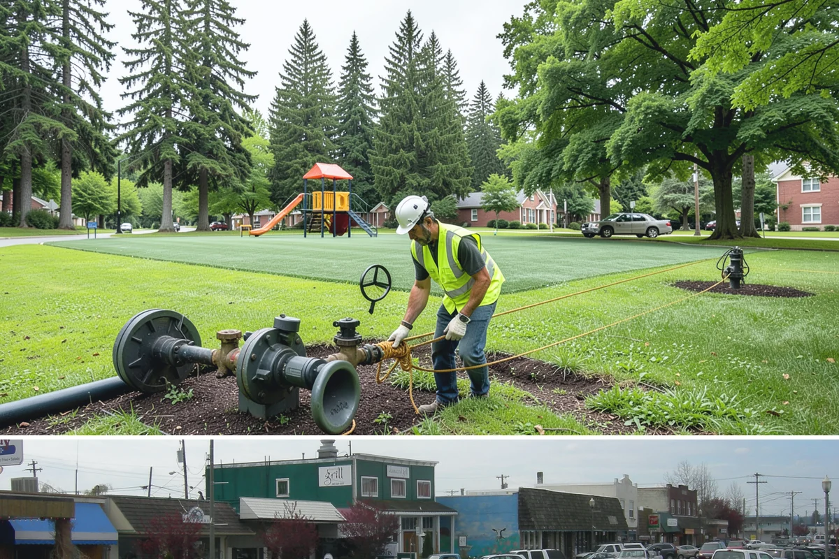 Streetscape Maintenance in Stanwood, Snohomish County, WA - Spring and summer bring the heaviest color rotations and watering, while fall and winter focus on evergreen displays, holiday...
