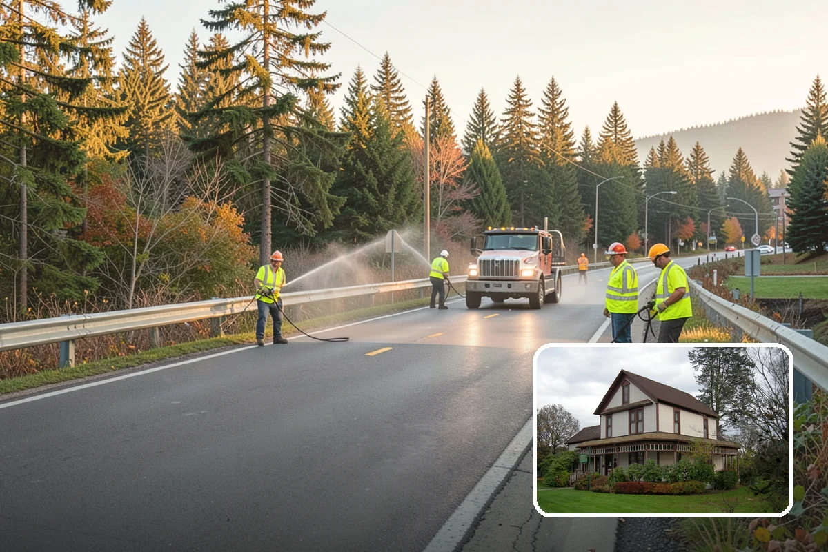 Streetscape Maintenance in Sumner, Pierce County, WA - Vibrant corridors that support downtown business and tourism