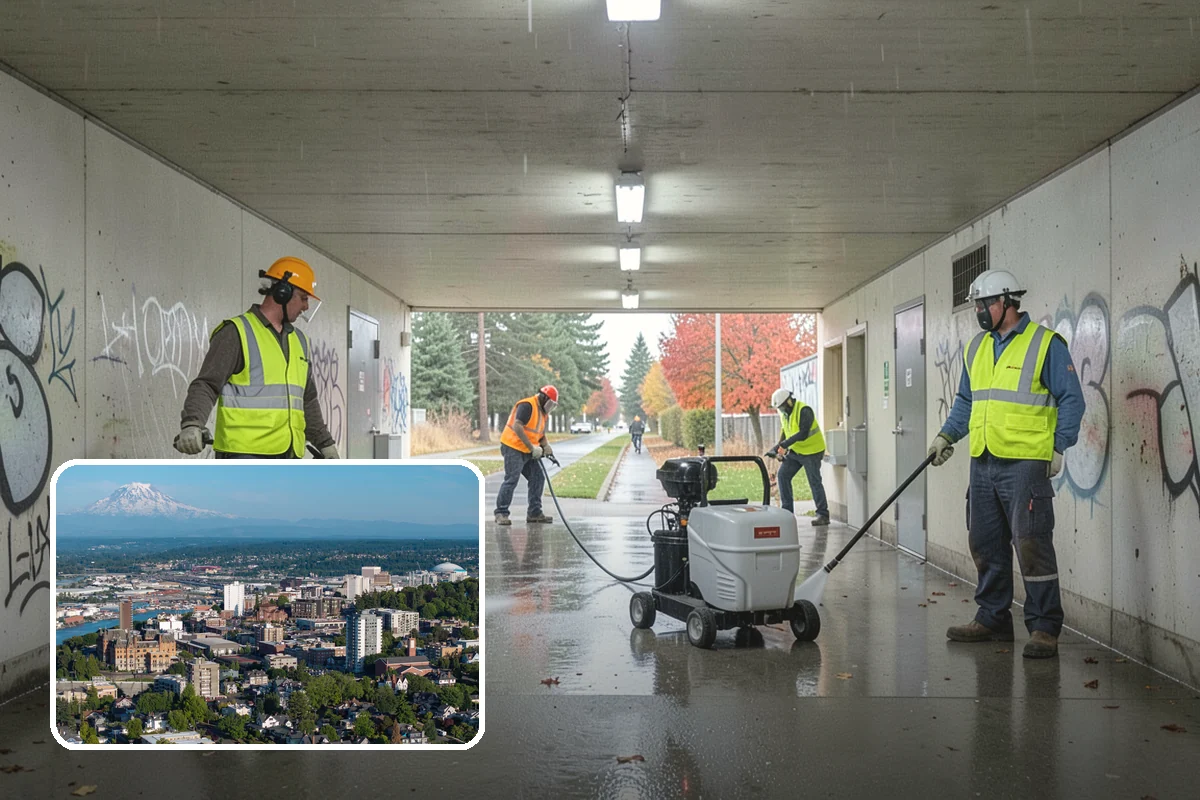Streetscape Maintenance in Tacoma, Pierce County, WA - Vibrant corridors that support downtown business and tourism