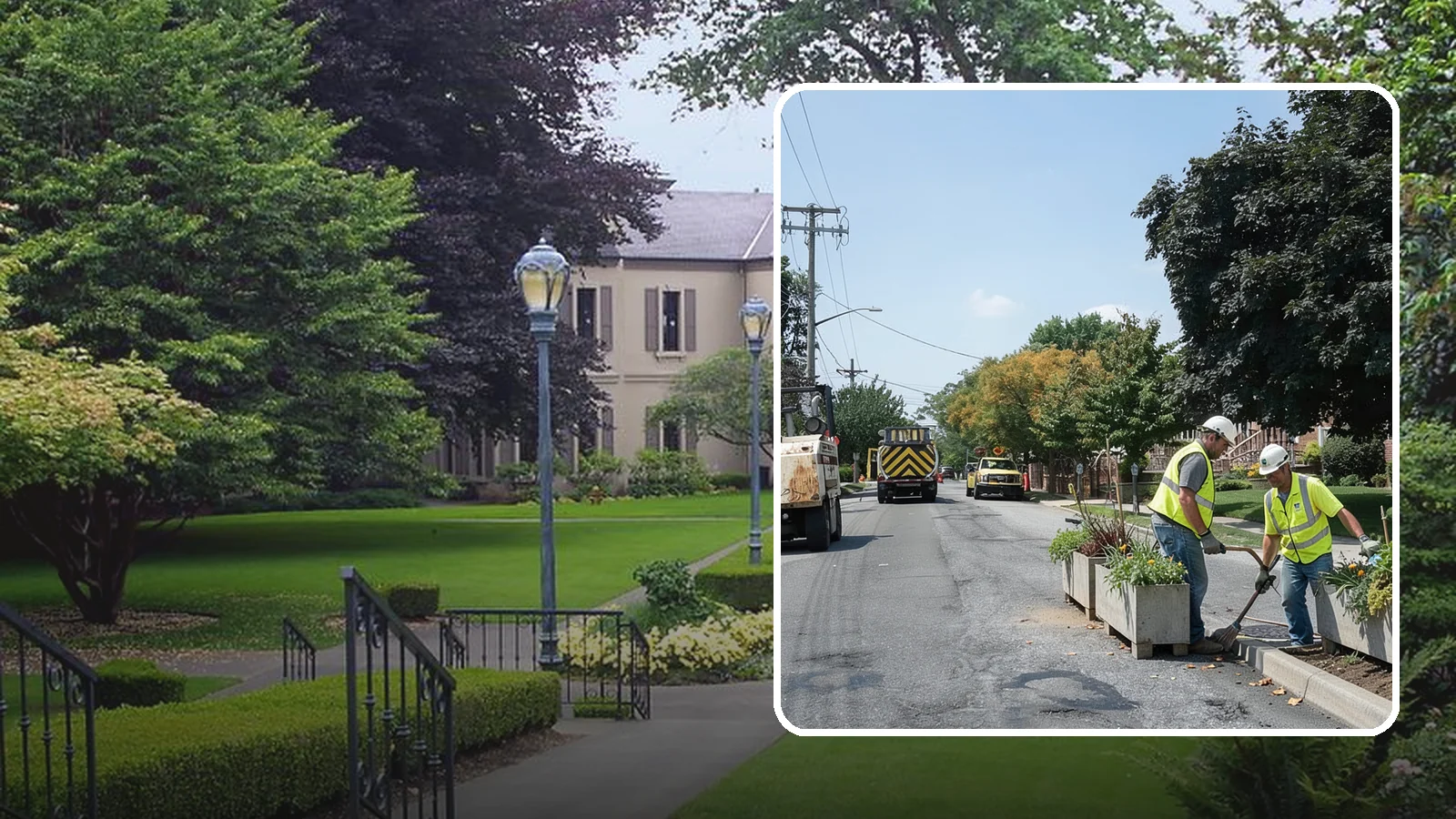 Streetscape Maintenance in Woodinville, King County, WA - Detailed care of downtown planters, tree wells, and pedestrian corridors that shape a district's first impression.