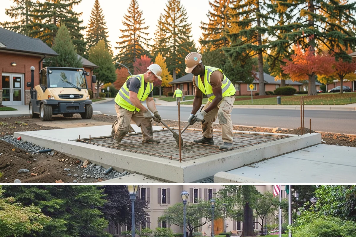 Streetscape Maintenance in Woodinville, King County, WA - Spring and summer bring the heaviest color rotations and watering, while fall and winter focus on evergreen displays, holiday...