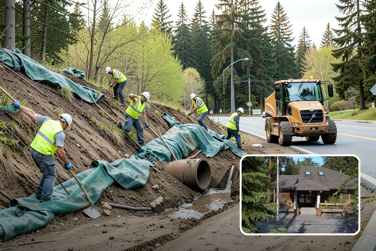 Streetscape Maintenance in Yarrow Point, King County, WA - Vibrant corridors that support downtown business and tourism