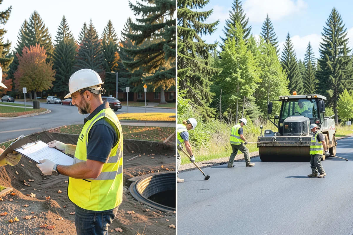 Stump Grinding in Auburn, King County, WA - Utility locates and marking of nearby infrastructure