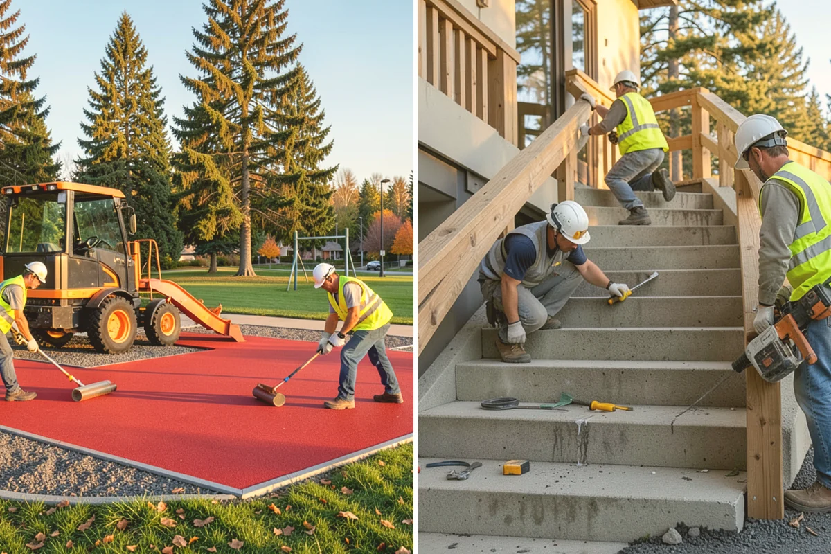 Stump Grinding in Brier, Snohomish County, WA - Utility locates and marking of nearby infrastructure