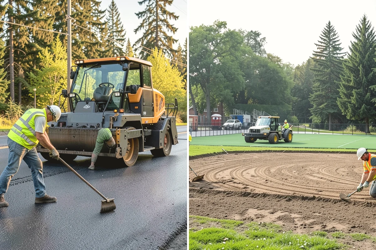 Stump Grinding in Burlington, Skagit County, WA - Utility locates and marking of nearby infrastructure