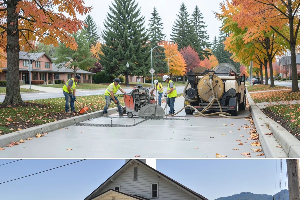 Stump Grinding in Concrete, Skagit County, WA - Stump grinding can be scheduled year-round and is commonly batched with removals