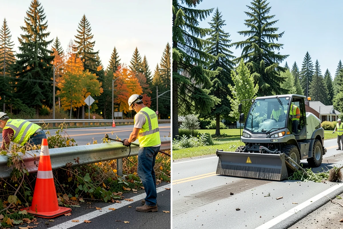 Stump Grinding in Enumclaw, King County, WA - Utility locates and marking of nearby infrastructure
