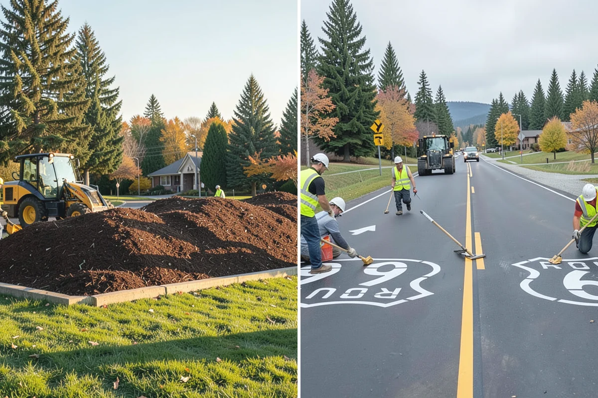 Stump Grinding in Gold Bar, Snohomish County, WA - Utility locates and marking of nearby infrastructure