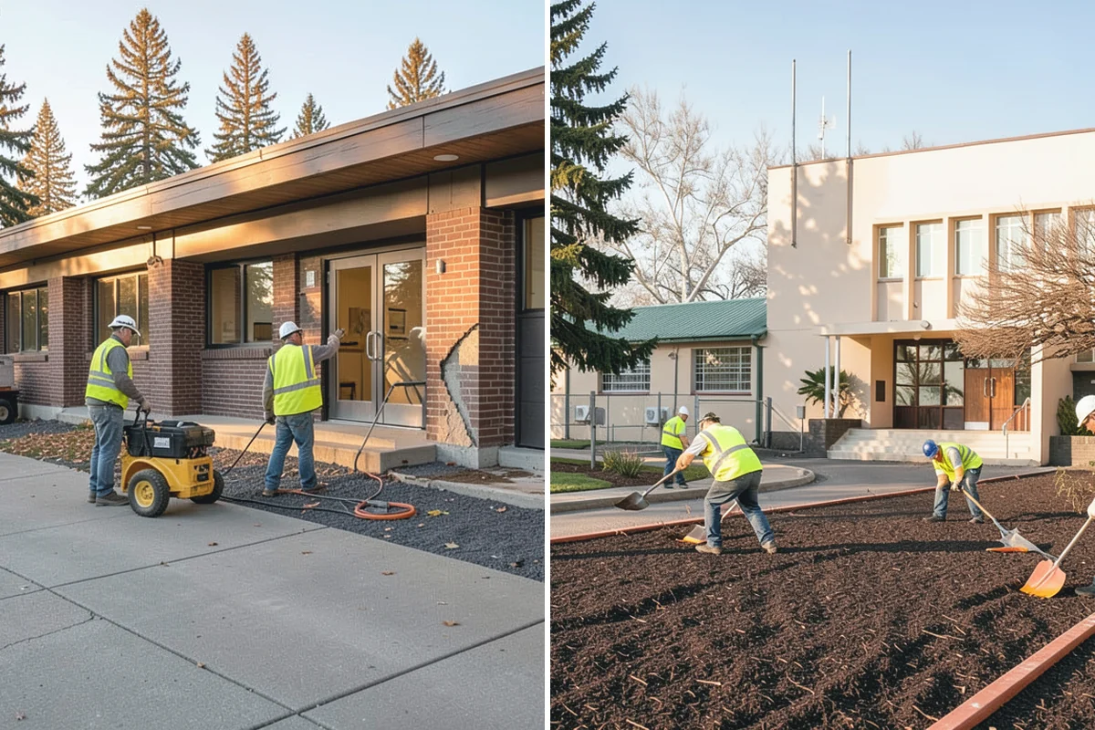 Stump Grinding in Hamilton, Skagit County, WA - Utility locates and marking of nearby infrastructure