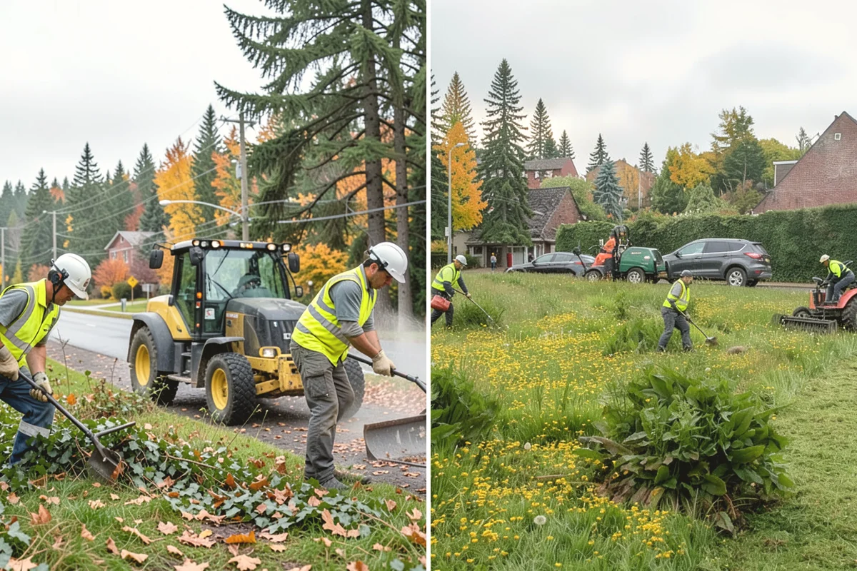 Stump Grinding in Issaquah, King County, WA - Utility locates and marking of nearby infrastructure